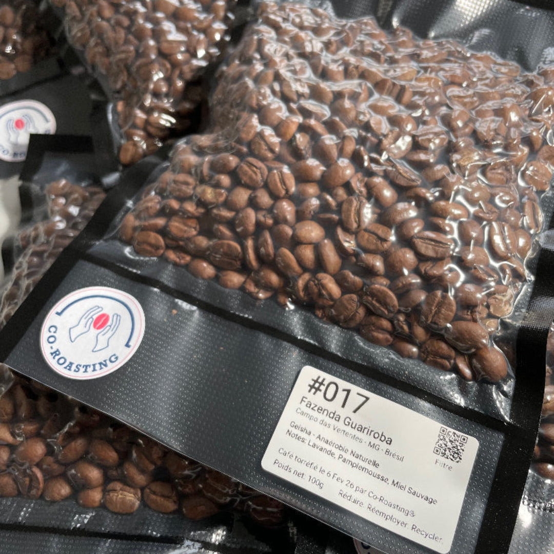 #017-Café Torréfié-Fazenda Guariroba-Geisha-Anaérobie Naturelle